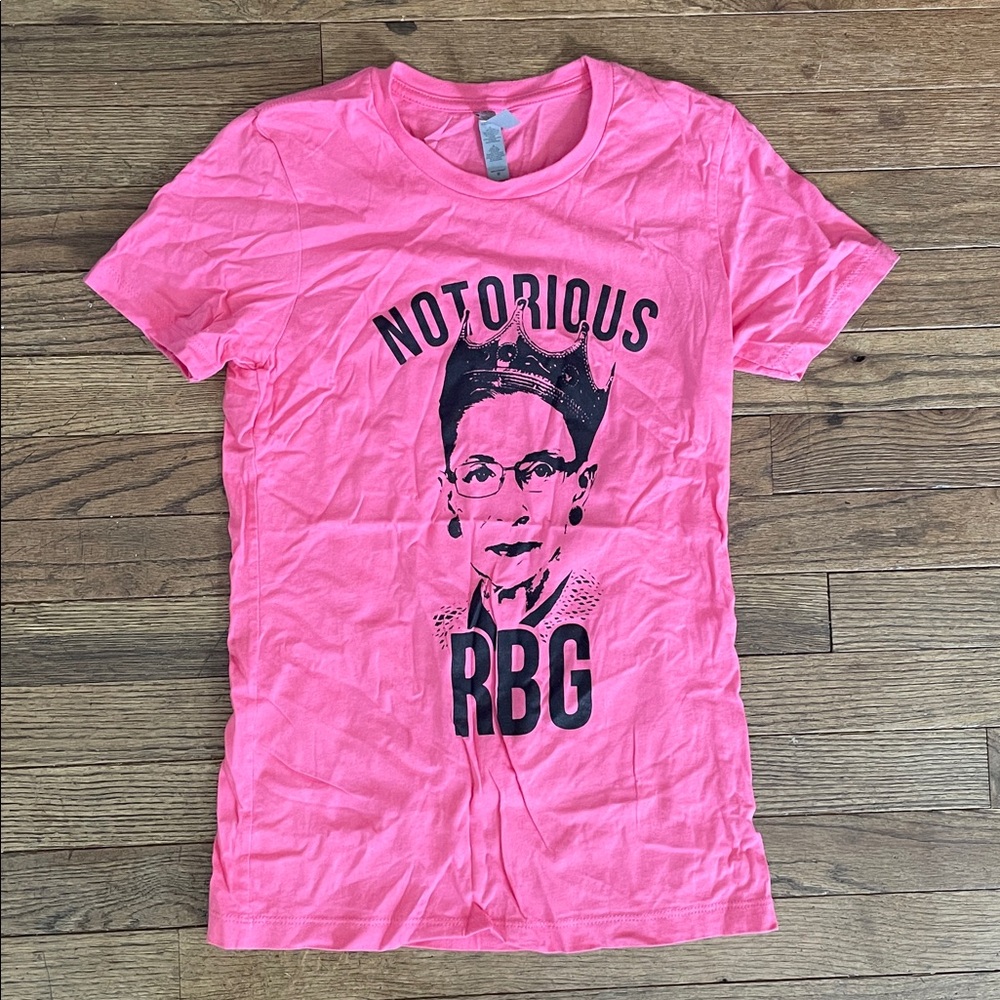 Notorious RBG Pink T-Shirt kids